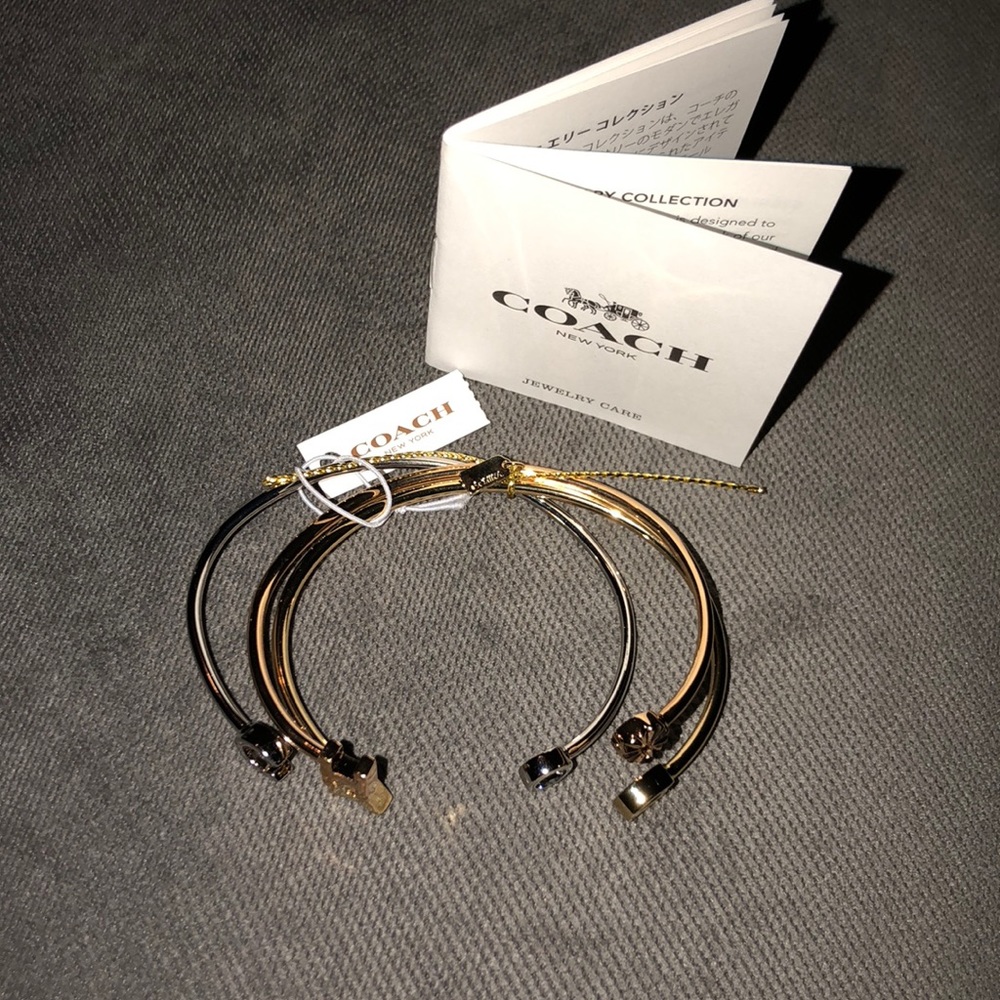 Coach Bangle Set - Picture 2 of 3